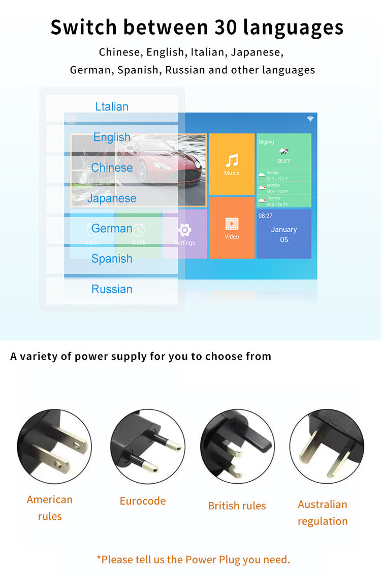10.1-inch Cloud Digital Photo Frame