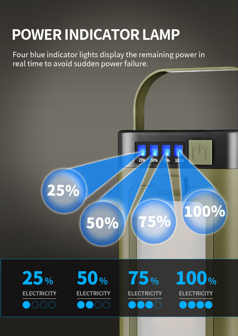 Solar LED Camping Light for Outdoor
