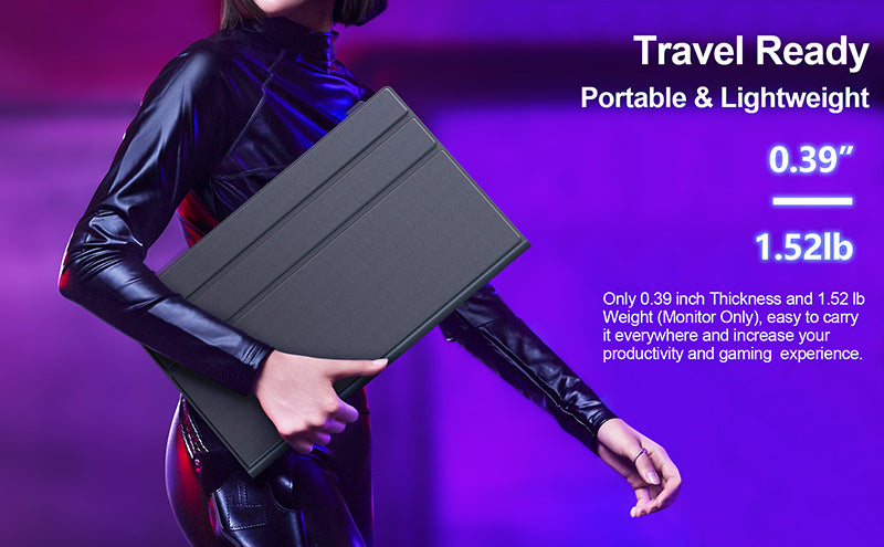 16-inch 2.5K 120Hz Portable Gaming Monitor for PC Laptop