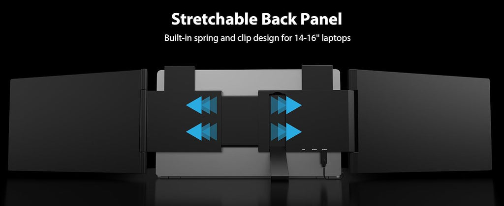 14-inch Dual-screen Portable Monitor
