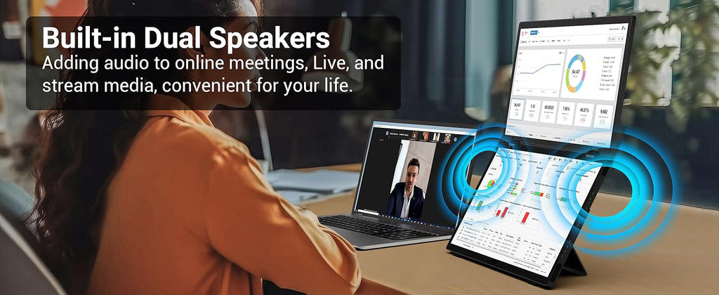 15.6-inch Dual-screen Portable Monitor