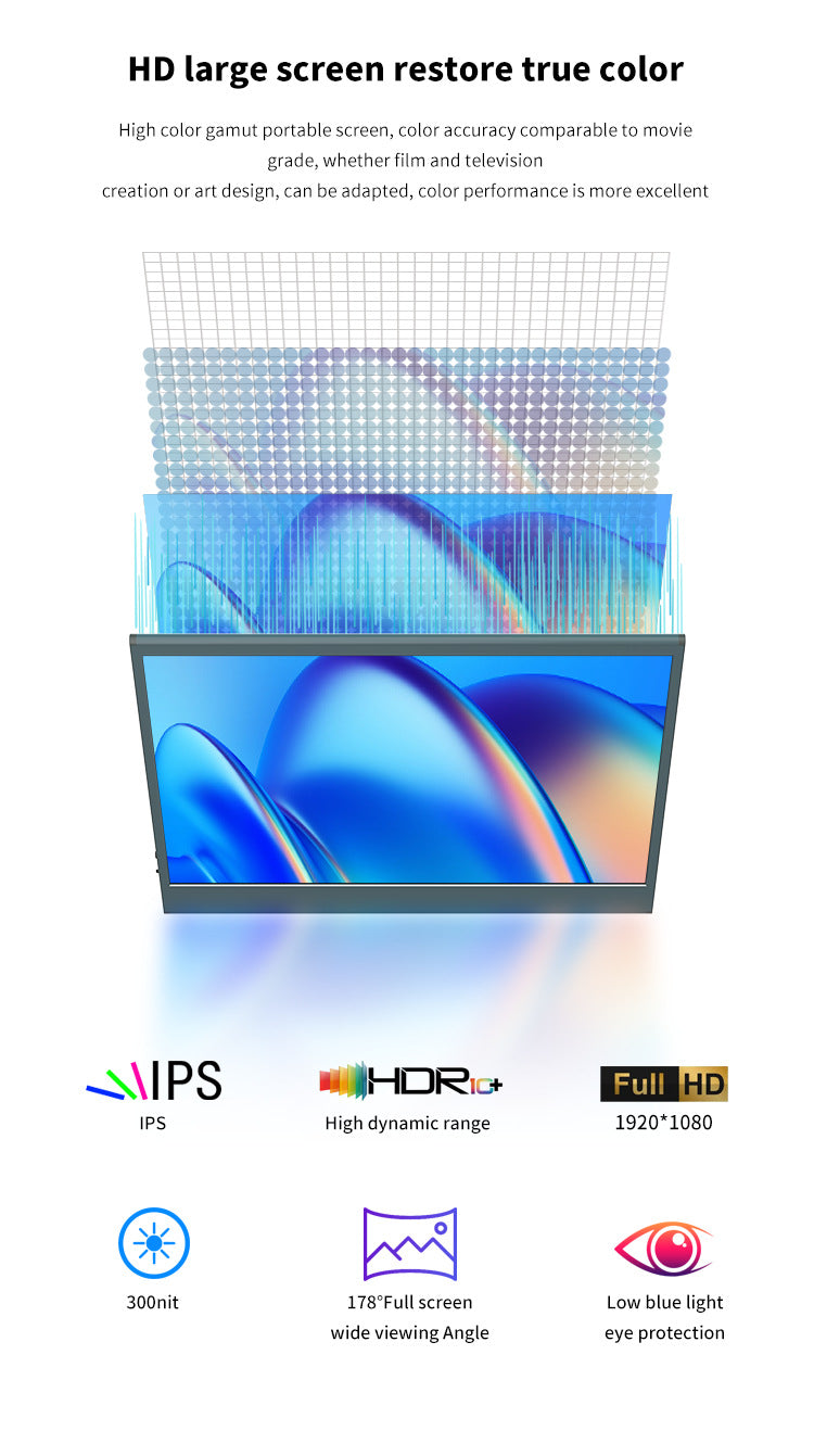 15.6-inch New Wireless Portable Monitor