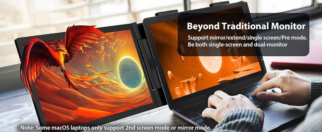 14-inch Dual-screen Portable Monitor