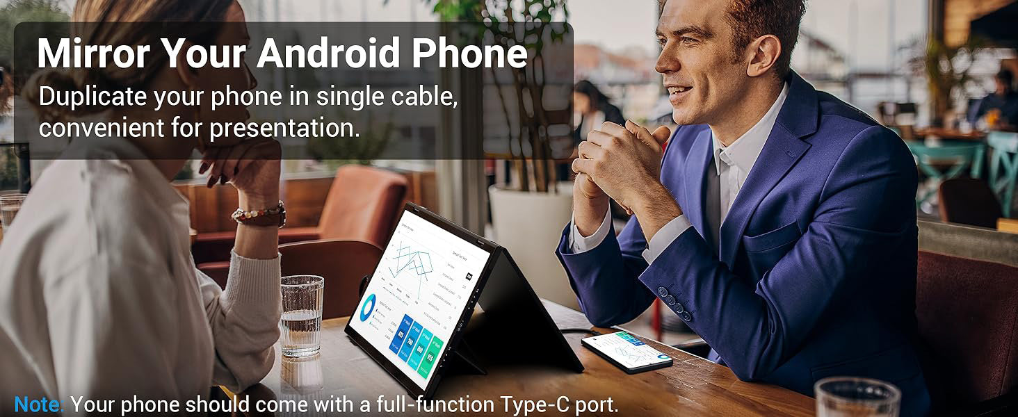 15.6-inch Dual-screen Portable Monitor