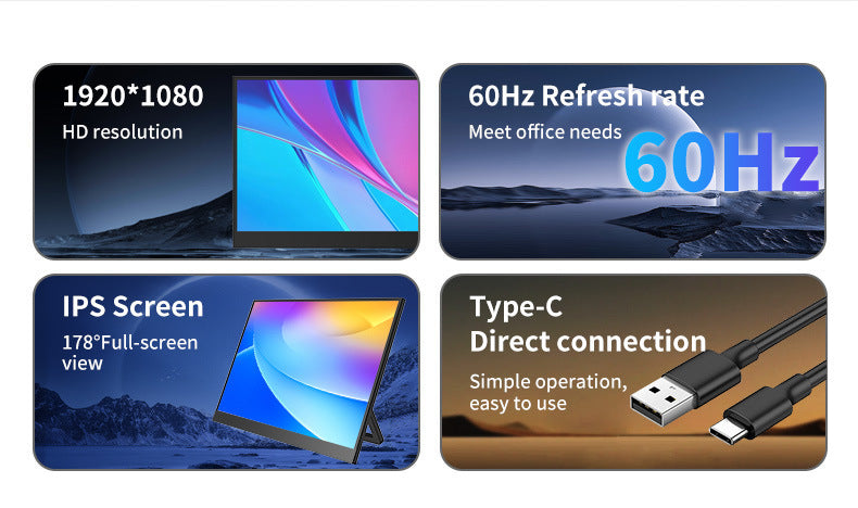 14-inch portable monitor