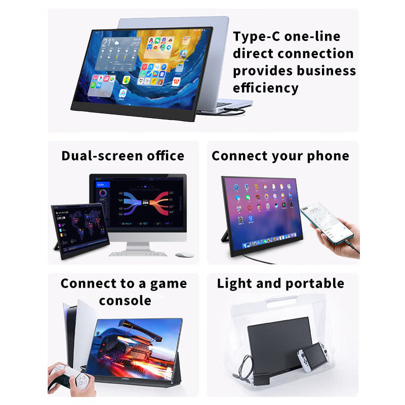 14-inch Portable foldable display