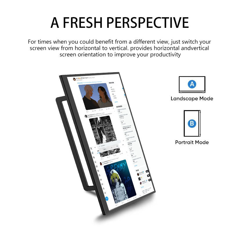15.6-inch 18.5-inch Touch Control HD Portable Monitor