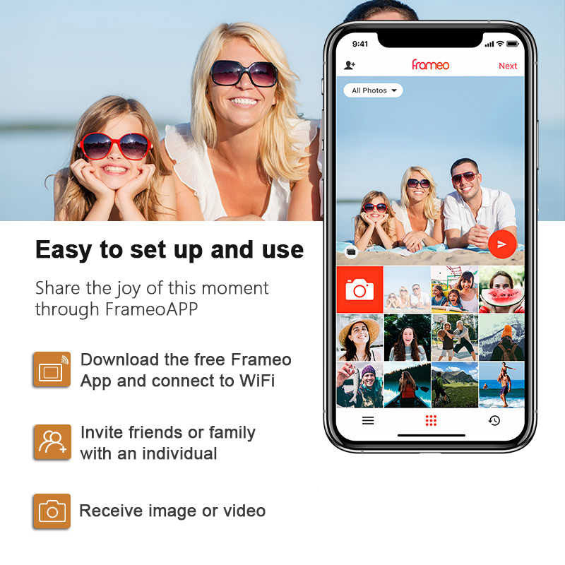 10.1-inch Cloud Digital Photo Frame