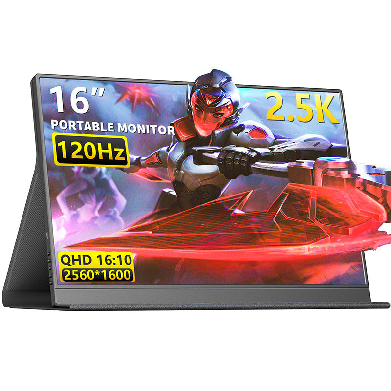 16-inch 2.5K 120Hz Portable Gaming Monitor for PC Laptop