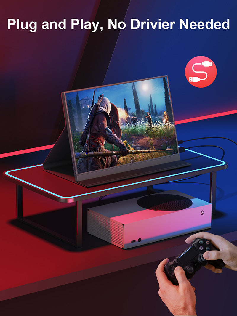 16-inch 2.5K 120Hz Portable Gaming Monitor for PC Laptop