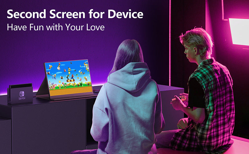 16-inch 2.5K 120Hz Portable Gaming Monitor for PC Laptop